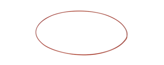 FEP-ummantelter O-Ring für Becher