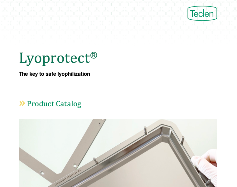 Preview of Teclen Lyoprotect product catalog