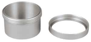 Lyoprotect® Aluminiumbecher VXS mit Ringdeckel